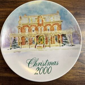 Smuckers 2000 Christmas Collector Plate